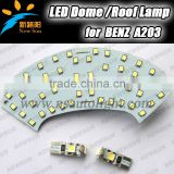24SMD 12V led ceiling dome light error free for BENZ A203 auto car led inerior dome roof light lamps 7000K super bight