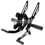 After Markets CNC Machined Sportbike Adjustable Aluminum Alloy Rear Sets for Sale thumbnail-2