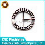 China Belt Buckle Manufacturers Custom Cheap CNC Machining OEM Stainless Steel Aluminum Belt Buckle thumbnail-1