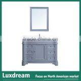 Grey Classical Bathroom Vanity With CUPC Undermount Sink China Wholesale