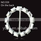 Fashion Rhinestone Claw Chain /metal Flower Pin for Wedding Invitation/hair Accessories-559 thumbnail-3