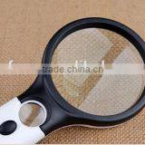 45X 3 LED Light Reading Magnifying / Handheld Magnifier / Glass Lens Jewelry thumbnail-4
