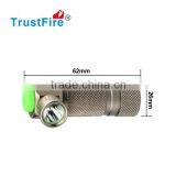 Trustfire LED Mini Keychainrechargeable Torch Led Stainless Steel Pocket Flashlight thumbnail-2
