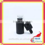 Child Proof Glass Dropper Bottle With Black Frosted Glass Bottle for Mini Glass Dropper Bottle thumbnail-3