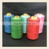 Colored 100 Supply Polyester Spun Sewing Thread for Jeans Made in China thumbnail-2