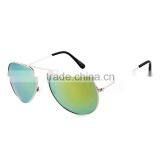 Stocked Colorful Mirrored Small MOQ Laser Logo Pilot Sample for Free Fashion Custom Logo Sunglasses Mens thumbnail-6