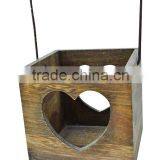 Wholesale ISO9001& FSC&SA8000 Outdoor Wooden Candle Holders thumbnail-3