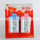 Shuaibao Non-spill 2pcs Plastic Baby Sippy Cup/bpa Free Baby Drinking Cup thumbnail-1