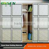 High Demand Import Products Three Door Steel Wenge Sliding Door Wardrobe thumbnail-3