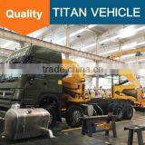 Container Sidelifter Howo Tractor Truck With Xcmg Crane thumbnail-6