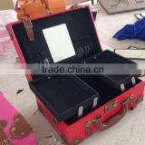 New design high quality pack box cardboard leather wine carrier box