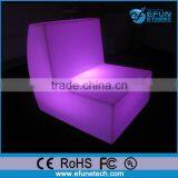 Waterproof Illuminated Led Bar Sofa,back Rest KTV Room Decorate Led Chair