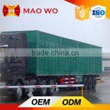 Double Used Utility Flatbed Container Semi Trailer thumbnail-2