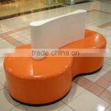 Customised Hand Lay up FRP Public Chair thumbnail-1