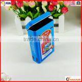 High Quality Rectangle Hinge Coffee Tin Box thumbnail-1