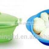 Vegetable Food Microwave Silicone Steamer Portable Could Used for Travel Picnic Camp thumbnail-6