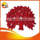 Custom Logo Branded Die Cut Felt Coaster thumbnail-1