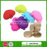 2015 Hot Selling Heart Shape Silicone Wallet/Silicone Coin Bag thumbnail-1