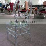 Fashion Design Polypropylene Plastic Chair Crystal Wedding Chair thumbnail-1