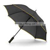 Black Automatic Customized Promotional Umbrella With EVA Handle thumbnail-3