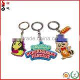 Factory Directly Good Quality OEM Custom Rubber Keychain thumbnail-5