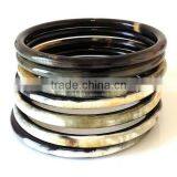 High Quality Best Selling Buffalo Horn Yellow Blue Modern Bracelet From Vietnam thumbnail-1
