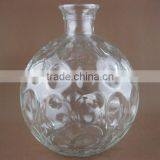 Glassware / Glass Vase / Round Glass Flower Vase thumbnail-1
