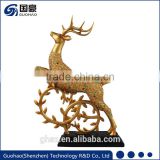 Deer antlers molds carved deer head mould