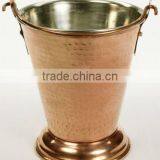 Copper & Siver Finished Wine Ice Bucket thumbnail-1