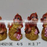 Polyresin New Year Souvenir 2016 Monkey thumbnail-2