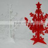 Christmas Wooden Standing Tree Decoration JA02-11334W-R