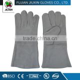 JX68E550 full lined cow split leather custom welding gloves