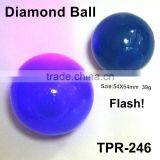 Soft Plastic Rubber Diamond Flash Balls thumbnail-1