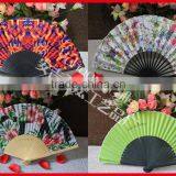 Advertising Bamboo Fabric Fan thumbnail-1
