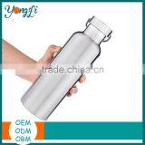 16 oz Stainless Steel Double Walled Vacuum Insulated Metal Water Bottle Travel thumbnail-1