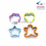 4 Different Style Stainless Steel Cake Mould Set thumbnail-1