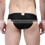 Custom Men's Sey Nylon Thongs Ecellent Quality Underwear Mesh Low Rise Stretch Pouch Bulge Bikini Briefs for Man 7 Color thumbnail-2