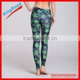 New Design Wholesale Fitness Yoga Pants Camouflage Custom Compression Pant thumbnail-3