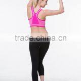 Girls Sexy Cross Back Seamless Wirefree Yoga Running Sports Tube Bra thumbnail-3