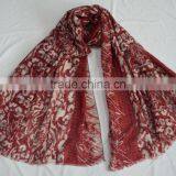 Fashion Hot Stylish Lady Jacquard Leopard Soft 100%viscose Winter Scarf thumbnail-6