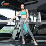 HSZ-7894 T Shirt+sport Bra+pants Three-piece Sport Indian Girls Legging Girl Sexy Image Custom Yoga Pants Yoga Wear Women thumbnail-1