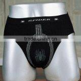 Black Sexy Seamless Man Underwear Boxer Briefs thumbnail-1