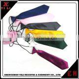 Monochrome Short School Polyester Printed Kid's Necktie thumbnail-2