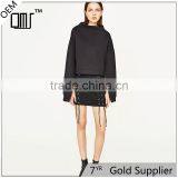 2017 OEM Spring Sexy Laced Short Skirts With Metallic Details thumbnail-1