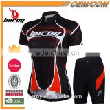 BEROY new arrivel cycling wear for woman,short sleeve cyclists clothes