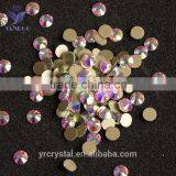 Popular Crystal AB Glass Rhinestone Nails Design and Glass Stone for Shoes thumbnail-2