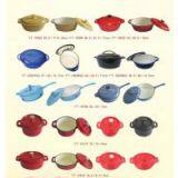 Cast Iron Enamel Casseroles Cookware Bakeware thumbnail-2