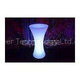Remote Control Led Cocktail Table / Highboy Cocktail Tables for Nightclub thumbnail-1