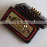 D-SUB 9P/HD15P Male Solder Type Panel Mounting Waterproof Connector