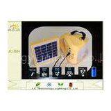 Indoor Multi - Function Radio / Charging Solar LED Flashlight With 190 Wide Angle